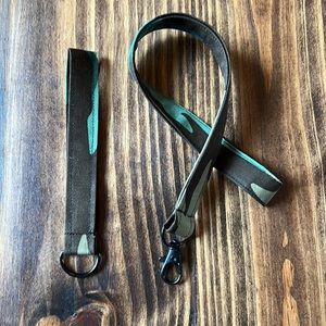 Little Kid’s Lanyard & Keychain Combo - Approx 13” - Camouflage